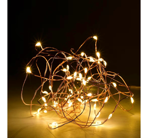 lot 3049 image: Fairy Lights, Led Fairy Lights Battery Operated with 8 Flashing Modes and 8-16 Hours Timer(1Pcs,WarmWhite) - Retail $0