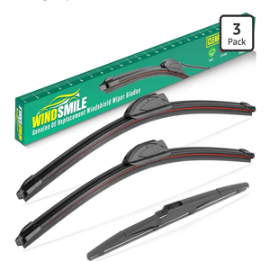 lot 3054 image: 26 20 11 Windshield Wiper Blades Replacement for Kia Carnival 2022 2023 2024 2025 Premium All Weather Front Rear Wipers Set - OEM Quality (Pack of 3) - Retail $0