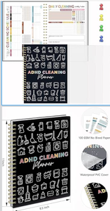 lot 3085 image: ADHD Cleaning Planner for Adults - Retail $0
