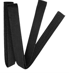 lot 3163 image: 8.6ft Long Soft Black Belt for Martial Arts Karate Taekwondo Judo - Retail $0