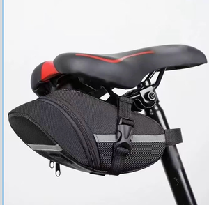 lot 3173 image: Bike Saddle Bag, Bike Seat Bags, Bicycle Bag Under Seat Cycling Seat Pack for Mountain Road Bikes, Waterproof Pouch for Phone, Wallet, Keys, Tools, Accessories, Biking Gear - Retail $0