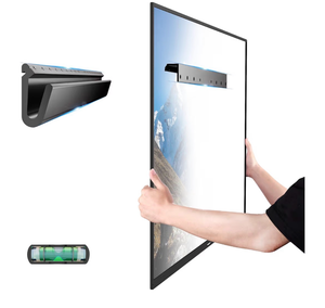 lot 3181 image: HYPIGO No-Stud TV Wall Mount, Studless TV Wall Mount for 26��55 Inch TVs, Holds up to 100 lbs, Max VESA 400x400, Drywall Tv Hanger Bracket, No Drill, Renter Friendly, All Hardware Included - Retail $0