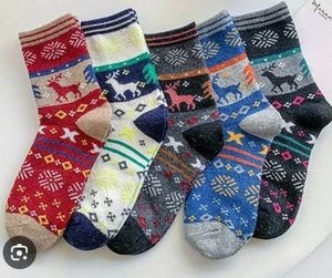 lot 11289 image: Smilooen 5 Pack Womens Socks