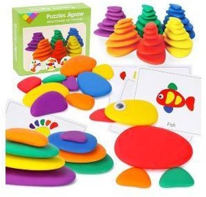 lot 11295 image: Puzzles Jigsaw Montessori Toy For Kids