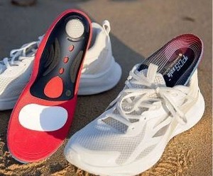 lot 11296 image: PCSsole Heavy Duty Support Pain Relief Insoles, 2 Pack