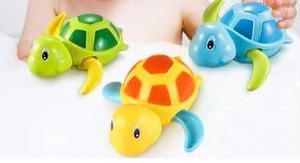lot 11311 image: 3pcs Baby Bath Toys, Turtles