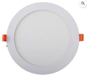 lot 11446 image: LED Rimless Backlit 24W LED Panel Light, 3 Pack