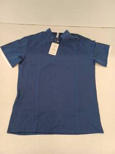 lot 11454 image: Kuyigo Blue Polo Short Sleeve Shirt