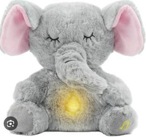 lot 11482 image: Elephant Breathing Light-Up Plush Toy with Sound