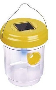 lot 11483 image: Solar Led Bee Trap, 2 Pack