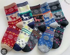 lot 11489 image: Smilooen 5 Pack Womens Socks