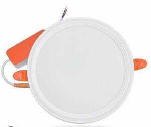 lot 11506 image: 36W Round 7 Inch LED Recessed Ceiling Light 6500K, 3 Pack