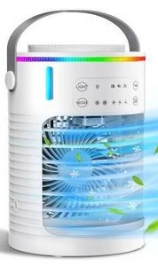 lot 11512 image: Portable Mini Air Cooler, White