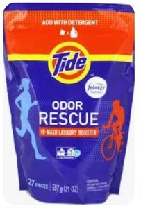 lot 11533 image: Tide Odor Rescue In Wash Laundry Booster Packs, 27 Packs