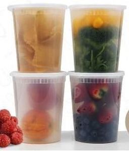 lot 11534 image: Rise 32oz Soup Container With Lid, 240 Count