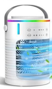 lot 11556 image: Portable Mini Air Cooler, White