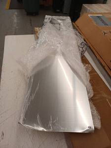 lot 11584 image: 36x8 inch Kickplate, Stainless Steel