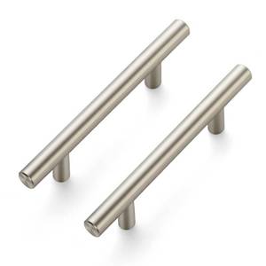 lot 3096 image: Ravinte 30 Pack 6 inch Cabinet Pulls Brushed Nickel Stainless Steel Kitchen Cupboard Handles Cabinet Handles, 3.5 inch Hole Center
