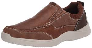 lot 3139 image: Nunn Bush Mens Conway Slip-on Moccasin Toe with Comfort Gel Loafer, Tan, 11.5 US
