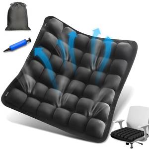 lot 3147 image: UsLikeDiy Travel Seat Cushion for Airplane �� Inflatable 3D Air Cell Seat Cushions, Ergonomic Travel Cushion for Long Flights, Portable Seat Cushions Offer Support at Home, Work, Car, or in Transit