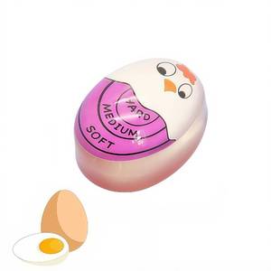 lot 4122 image: Color Changing Egg Timer for Boiling Eggs - SoftMediumHard Boiled Doneness Indicator, BPA-Free Food-Safe Design, Easy-Read PurpleTimer, Nice Gift for Home Cooks