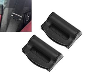lot 4144 image: 2PCS Car Seatbelt Clip,Universal Automotive Seat Belt Adjuster for Adults,Comfort Vehicle Shoulder Neck Strap Adjuster Clips for Most Cars (Black)