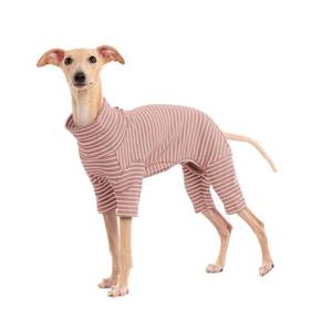 lot 4167 image: Dog Sweaters for Small Dogs Girls Boys, Striped Pet Sweaters for Fall Winter Dog Clothes, Turtleneck Pullover Knitwear for Small Medium Large Dogs