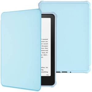 lot 4207 image: KBCASE Case for 7 Kindle Paperwhite (12th Generation - 2024) and Kindle Colorsoft Signature Edition, Slim Smart Cover with Auto WakeSleep for Kindle Paperwhite 7 inch (Light Blue)