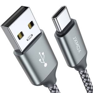 lot 4208 image: USB Type C Cable,USB A to USB C 3A Fast Charging (3.3ft 2-Pack) Braided Charge Cord Compatible with iPhone 15 16 17 Pro Max,Samsung Galaxy S10 S9 S8 Plus,Note 9 8,A11 A20 A51,LG G7 V30 V35,Moto Z2 Z3
