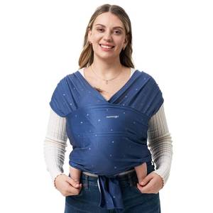 lot 4229 image: Momcozy Baby Wrap Carrier, Ergonomic Infant Slings for Newborn to Toddler 8-35 lbs, Adjustable Baby Wrap for Adult Fits Sizes XXS-XXL, Easy to Wear Baby Carriers, Starry Sky