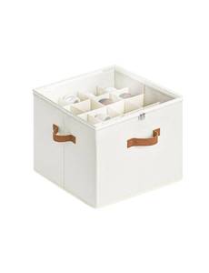 lot 5091 image: StorageWorks Shoe Organizer for Closet, Shoe Storage Cubby Containers with Adjustable Dividers and Clear Cover, Fits up to 16 Pairs, Foldable Shoe Storage Organizer Box for Closet, Entryway, Beige
