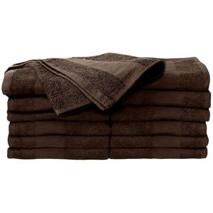 lot 5128 image: ForPro Premium Bleach Tough Salon Towels, Chocolate, 100% Cotton, Bleach-Proof Towels, Stain Resistant, 16�� W x 27�� L, 12-Count