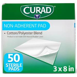 lot 5171 image: CURAD Sterile Non-Adherent Pad, 3x8 (Pack of 50)