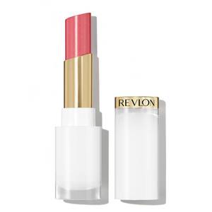 lot 6119 image: REVLON Super Lustrous Glass Shine Balm, Hydrating Tinted Lip Balm with Hyaluronic Acid, Aloe & Rose Quartz, Medium Pink Lipstick, NEW Shade, 018 Beaming Strawberry, 0.11 oz