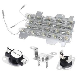 lot 6129 image: Dryer Heating Element Kit for 3 Wire sam-sung DVE45R6300VA3 DVE52M7750VA3 DVE52M8650VA3 DVE54R7600CA3 DVE60M9900VA3 DVE50R8500VA3 DVE52M7750WA3 DVE54R7600WA3 DVE55A7300EA3 DV45K6500EVAC