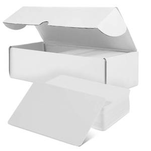 lot 6134 image: 200pcs White NFC Cards Rewritable NTAG215 Blank NFC Tags Programmable PVC CardsSmart Card 504 Bytes Memory