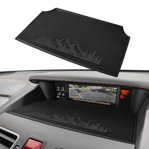 lot 6230 image: MOCHENT Dash Mat for Subaru Crosstrek Accessories 2012-2017, Forester 2014-2018, Impreza XV 2012-2016 Interior Non-Slip Dashboard Mat Pad Liner (Black)