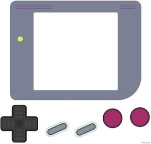 lot 6241 image: RoomMates RMK3689GM Gameboy Dry Erase Giant Peel and Stick Wall Decals
