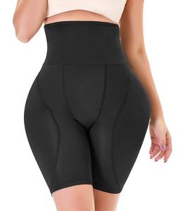 lot 6243 image: POP CLOSETS Hip Pads for Women Shapewear Shorts bbl Shorts Padded Hips and Butt Padded Underwear for Women Black M