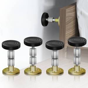 lot 6264 image: SPEETH 4 Pack Headboard Stoppers, Adjustable Bed Noise Stopper for Wall, Bed Frame Post Anti-Shake Tool, Head Board Stabilizer Pad Support Bumper Guards, Threaded Fixer Keep from Squeaking, 30-105mm