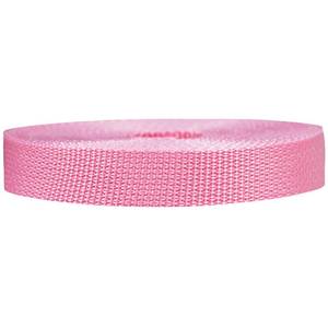 lot 6363 image: Strapworks Lightweight Polypropylene Webbing - Poly Strapping for Outdoor DIY Gear Repair, Pet Collars, Crafts �� 34 Inch by 10, 25, or 50 Yards, Over 20 Colors, Pink, 34 x 25 yard