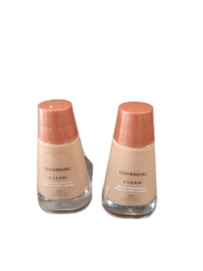 lot 6409 image: CoverGirl Clean Liquid Foundation Duo 2 Pack