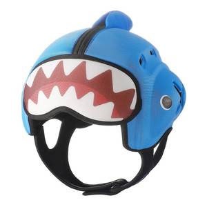 lot 11322 image: MAMBOBABY Guard Baby Head Protector Baby Helmet for Crawling and Walking - No Bumps and Soft Safety Peak - Ultra Light and Adjustable Baby Head Protector Suitable for Babies 6-24 Months-Shark