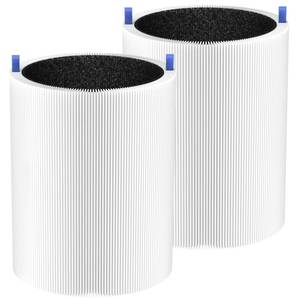 lot 11324 image: 2 Pack 311i Max Replacement Filter Compatible with Blueair Blue Pure 311i Max Air Purifiers, HEPA and Activated Carbon Air Filter for Blue Pure 311i Max, Compare to part #F3MAX