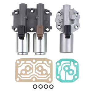 lot 11360 image: DriveFix Automatic Transmission Single and Dual Linear Shift Solenoid Valve with Gasket Set for Acura TSX 2004 RSX 2002-2005 for Honda Element 2003-2008 CR-V 2002-2010 Accord 2003-2007