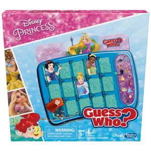 lot 12284 image: Hasbro Gaming Guess Who Disney Princess Edition Kids Board Game, Fun Game for Families and Kids Ages 5 and Up, Easter Gifts for Boys and Girls, Preschool Games (Amazon Exclusive)