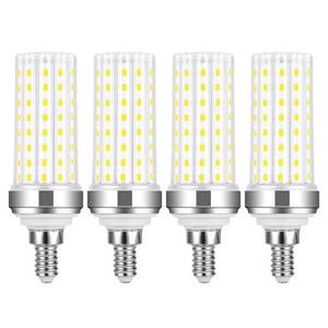 lot 12314 image: E12 led Bulb - 20W Candelabra Base, Daylight White 6500K, 150W Equivalent, LED Chandelier & Ceiling Fan Light - 2000LM, Non-Dimmable, 4 Pack