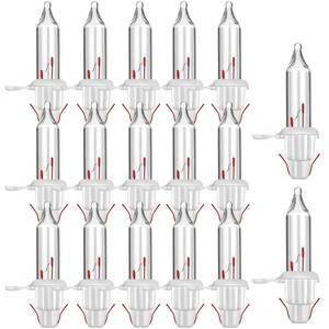 lot 12397 image: Mudder 200 Count Replacement Christmas Tree Light Bulbs 2.5v 0.425 Watt Mini Replacement Light Bulb Incandescent Wire String Lights Prelit Xmas Tree Decoration(White Base with Warm White Bulb)