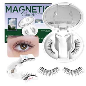 lot 12425 image: BEYELIAN Magnetic Eyelashes with Applicator, Upgrade Soft Magnetic Lashes Portable Magnetic Eyelashes Natural Look, Reusable, No Glue Needed Fales Eyelashes for Eye YT25 (All-In-One & Comfortable)