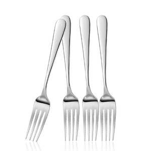 lot 12445 image: ATB Dinner Forks 8 Inches Stainless Steel Forks Silverware Kitchen Forks Heavy Duty Metal Forks For Home, Kitchen Or Restaurant, Dishwasher Safe (4)